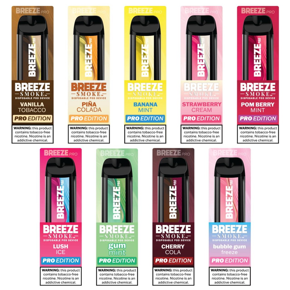 Breeze Pro Dispositable Vape Device 2000 Puffs 1000mAh