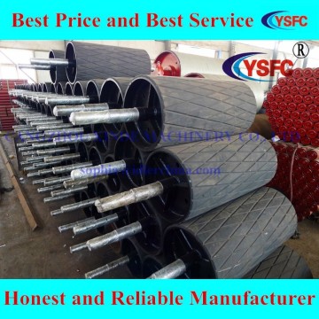 conveyor drum head pulley