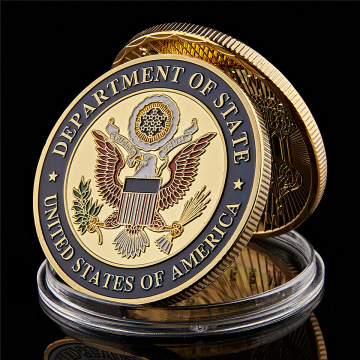 USA Military Navy Marine Enamel Souvenir Challenge Coin