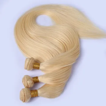 Remy 613 raw virgin hair bundle brazilian blonde human hair bundles,russian hair,613 blonde hair bundle wholesale extension