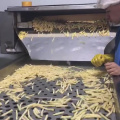 IQF Fresh Fries Fress Fluidized Belt Tunnel морозильник