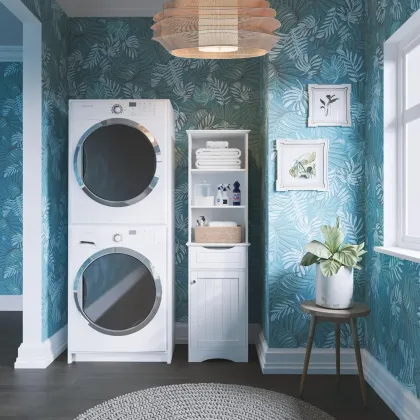 Modern Ashland Bathroom Freestanding Storage Cabinet