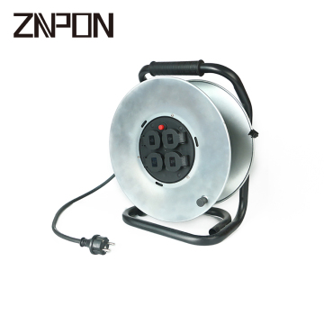 30/40/50M H07RN-F 3*1.5/2.5mm French NF Iron Extension Cable Reel