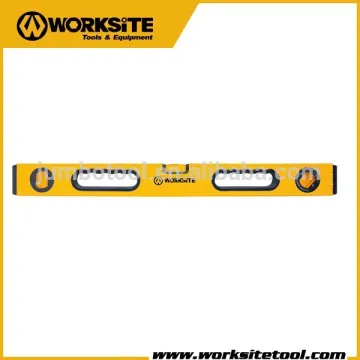 WT4160 Worksite Brand Hand Tools 600mm Aluminium Level Staff / Spirit Level Ruler