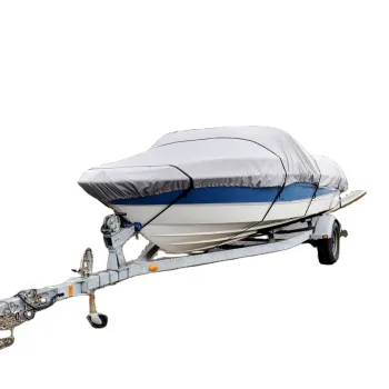 Lightweight Customized Waterproof Dustproof Rainproof Anti-UV Boat Cover in 210D, 420D, 600D Oxford Fabric