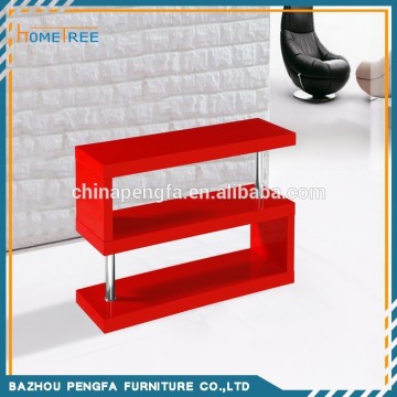 Modern design fashion high gloss metal bed room furniture