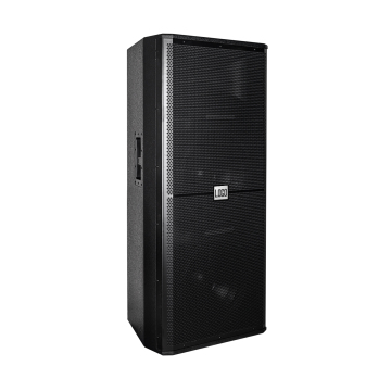 SRX725-P 하이 엔드 MDF 목재 박스 액티브 스피커-이중 15 인치 전문 사운드 시스템