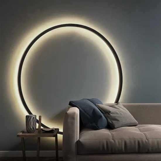 Modern Circle LED Wall Lights: Enhance Your Bedroom with Stylish Indoor Lighting