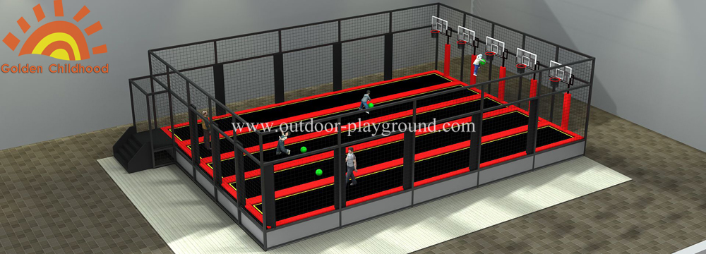 Basketball Trampoline Structure