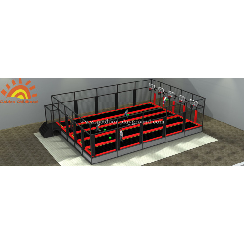 Basketball Trampoline Design Structure Playground