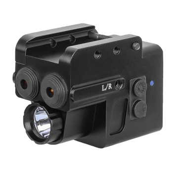 Spina Optics Mini láser Durnlinga LED LED - láser rojo/verde/azul para soporte de 20 mm