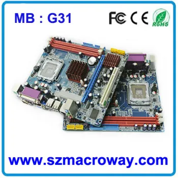 Full new oem motherboard G31 from macroway  