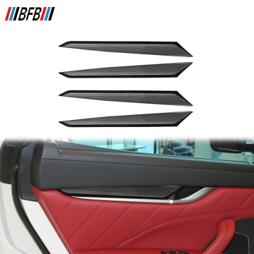 Carbon Fiber Interior Kits Door Panel Trim Cover for Maserati Levante SUV 2016-2022