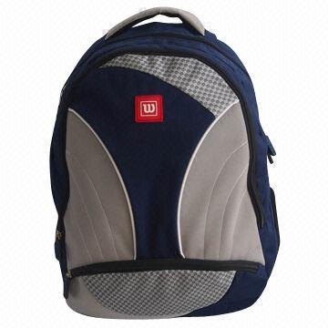 Wilson Backpack with taslon Material and Nice Shape, OEM Orders Welcomed
