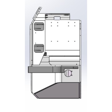 Прочный левый топливный бак Xul410a большой емкости