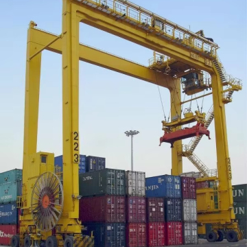 Gru aerea per sollevare la barca e gru a cavalletto per container Terminal