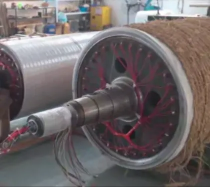 electromagnetic induction heating roller