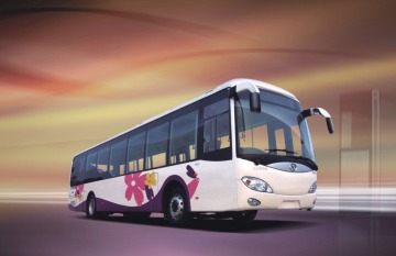 Dongfeng 12m 49 Seats Diesel Urban Bus / Low Floor Bus