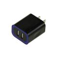 12w Usb phone Charger Black Usb wall Adapter