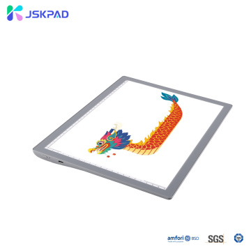 JSKPAD Adjustable Battery drawing LED Light Pad A4