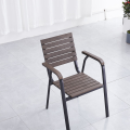Sleek Aluminum Outdoor Armchair
