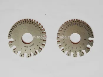 Round Wire Gauge(22152 Gauges, measuring leads, cross-section)