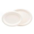 High Quality Compostable Dinner Plates Custom Logo Disposable Biodegradable Paper Plates For Party