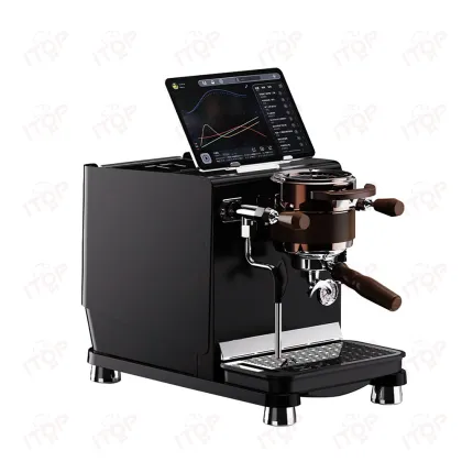 Electric Espresso Maker: Dual Boiler Single-Head Semi-Automatic Coffee Machine