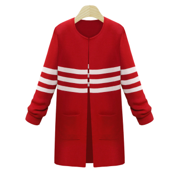 red cardigan sweater for women