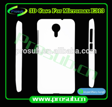 3d sublimation diy blank cell phone case cover skin for SFP- Micromax Canvas Xpress E313