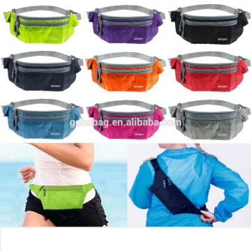 Men Women Sports Bum Bag Travel Handy Hiking Camping Fanny Pack Waist Belt Pouch
