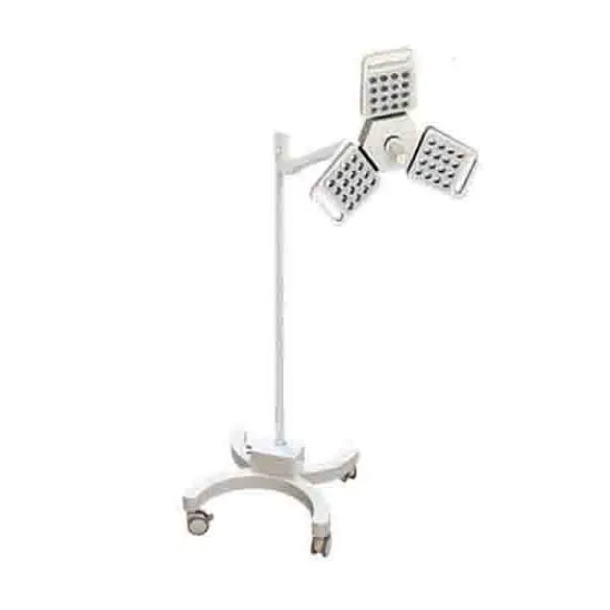 Mobile shadowless LED lamp