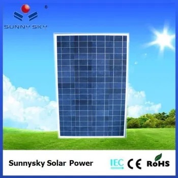 80W poly crystalline silicon solar panel TYP-80
