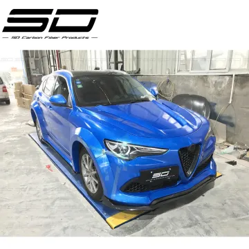 Carbon Fiber Wide Body Kit SD Style Full Set for Alfa Romeo Stelvio