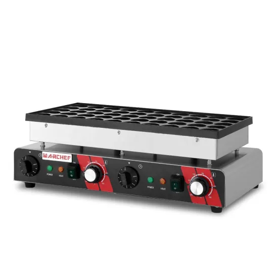 Commercial 3KW Mini Waffle Pancake Machine