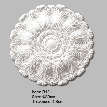 como instalar medallones decorativos de techo