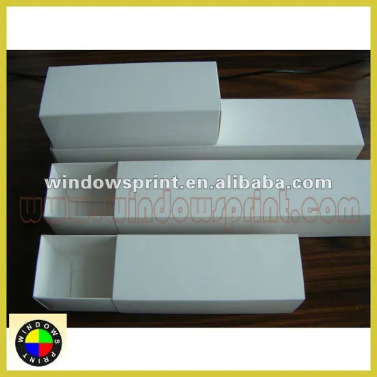 Plain White Macarons Box
