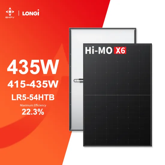 High Efficiency Longi Solar Panels: 415W, 420W, 425W, 430W, 435W Photovoltaic Modules and Hi-Mo X6 LR5-54HTB Solar Panels