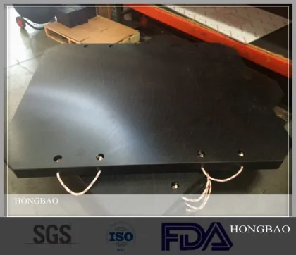 Produce the outlet base,corrosion resistant outrigger pads