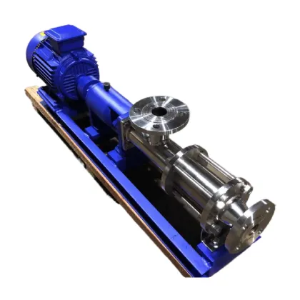 G Type Mono Screw Pump Sewage Pumps Progressive Cavity Pump