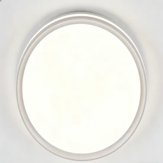 Indoor decorative flush ceiling lamp