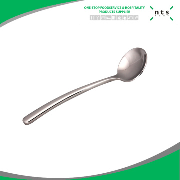 Hotel buffet soup spoon