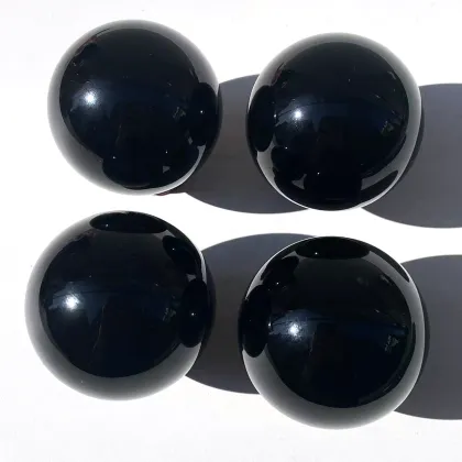 Wholesale Natural Obsidian Stone Spheres - Healing Stone Balls & Quartz Crystal Balls