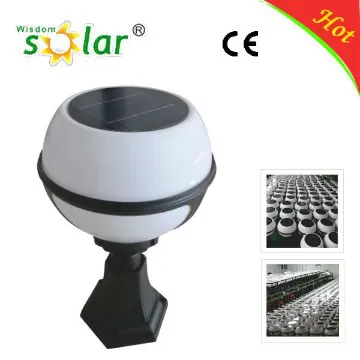 Outdoor solar lights,soalr pillar lighting for garden