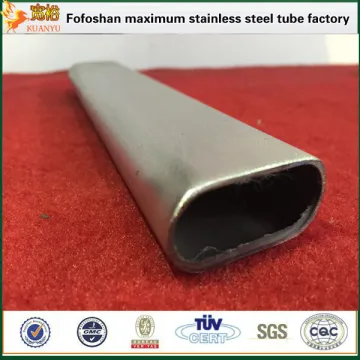 KUANYU grade 316 elliptical stainless steel tubing