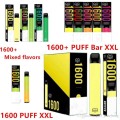 Kit de vape descartável Puff XXL 1600 Puff