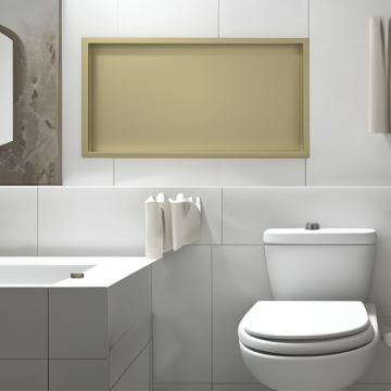 ODO HOTEL AND SHOP PLUS Expo 2024: Stainless Steel Wall Insert for Built-in Niche Showers