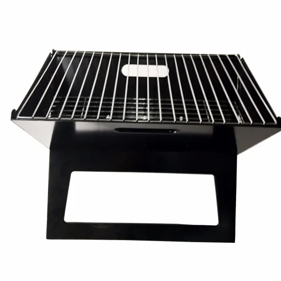Portable X-Shaped Folding Barbecue Grill - Easy Assembly, Perfect for Outdoor Use