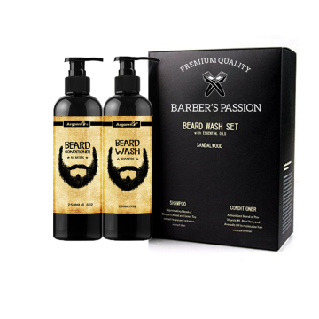 Private Label Men's Natural Refreshing Moisturizing Softening Beard Wash Shampoo
