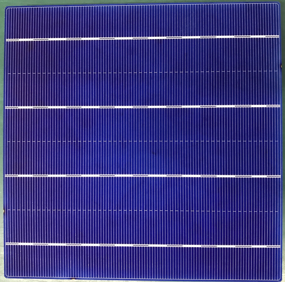 Mono 156mm 20% -22% Célula solar de alta eficiência